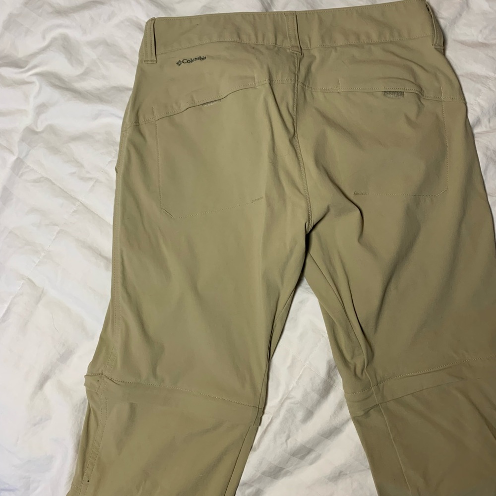 Water resistant convertible hiking pants